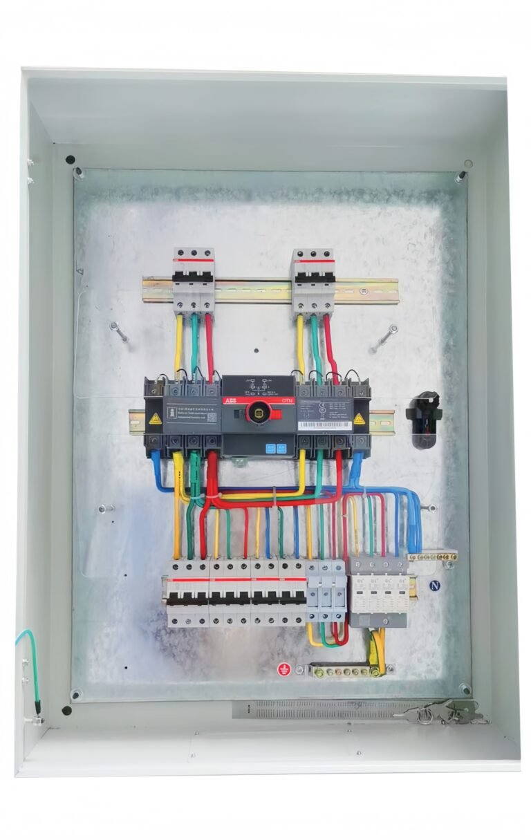 Dual Power Transfer Switch Distribution Box