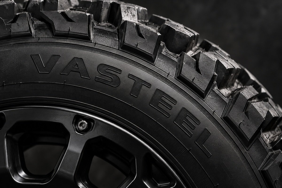 VASTEEL tire sidewall detail
